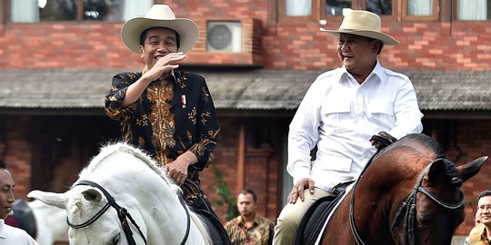 Indikator: Skema head to head, Jokowi 58,9% dan Prabowo 31,3%