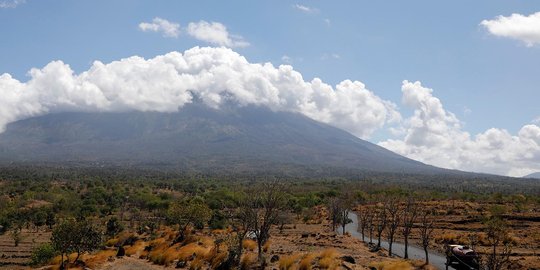 Data vulkanologi: Indeks erupsi Gunung Agung tak lebih dari skala 3
