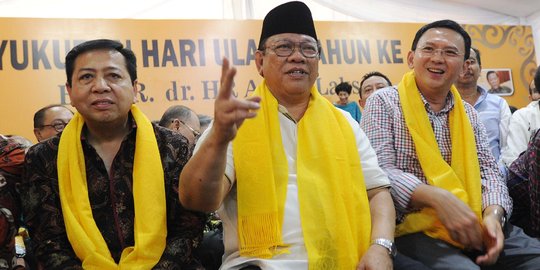 Agung Laksono, senior Golkar yang selalu ada buat Setya Novanto