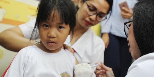 Unicef: Imunisasi MR adalah hak anak