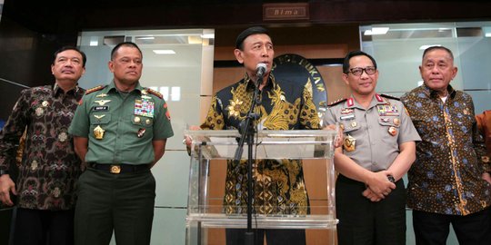 Wiranto: Suasana Pilkada boleh panas, asal jangan pecah 
