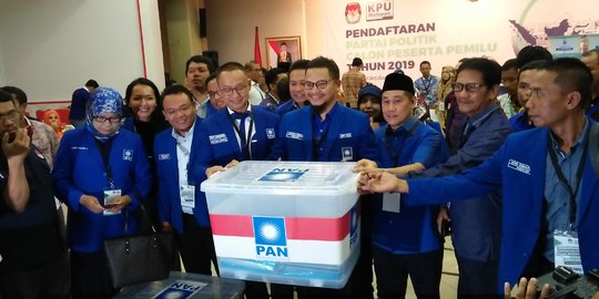 Daftar peserta pemilu 2019, PAN belum mau bicara dukungan Pilpres