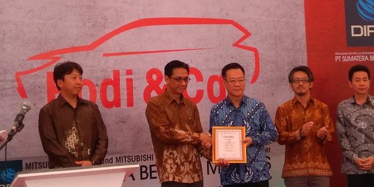 Fasilitas Mitsubishi Bodi dan Cat Pertama di Sumatera Hadir di Medan