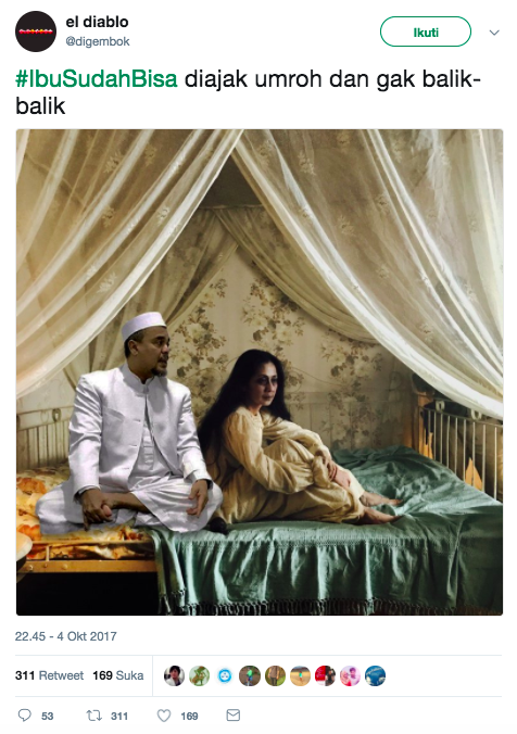 meme pengabdi setan di twitter