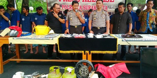 Operasi Sikat Candi, Polresta Solo amankan 16 tersangka