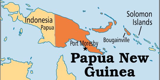 Rupiah belum populer di perbatasan Indonesia-Papua Nugini