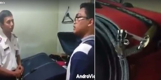 Video pembongkaran koper penumpang oleh petugas bandara gegerkan warga net Medan