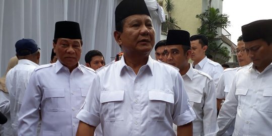 Prabowo pimpin langsung Gerindra daftar ke KPU