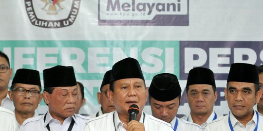 Prabowo sebut berpolitik bukan untuk ambisi pribadi