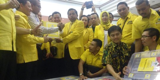 Daftar peserta Pemilu 2019, Golkar puji Sipol KPU