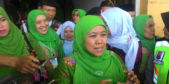 Di makam Bung Karno, Khofifah sebut makin intens komunikasi dengan parpol