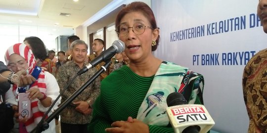 Menteri Susi puji Presiden Jokowi, 2 bulan bisa usir 10.000 kapal asing
