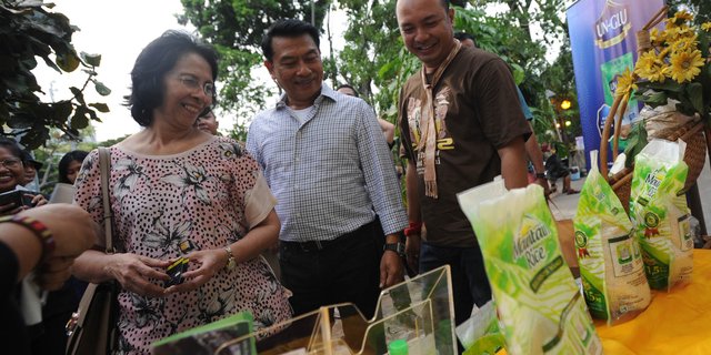 Ketua HKTI Moeldoko kunjungi Festival Panen Raya Nusantara Ketua HKTI Moeldoko kunjungi Festival Panen Raya Nusantara
