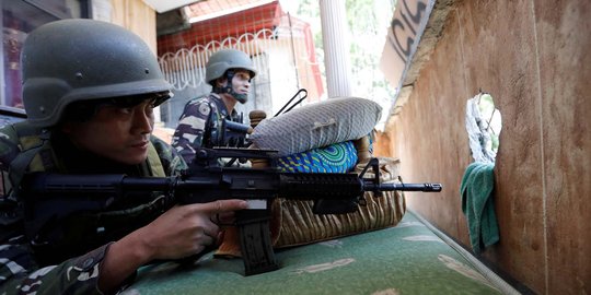 Pemimpin militan di Marawi Isnilon Hapilon tewas dalam baku tembak
