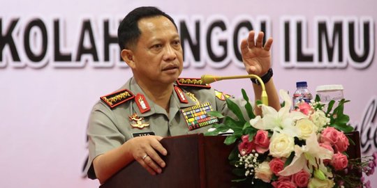 Di depan Komisi III, KPK & Kejagung, Kapolri pamer capaian 