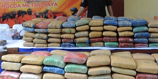 Polisi gagalkan penyelundupan 360 kg ganja asal Aceh