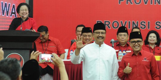 PDIP usung Gus Ipul-Anas di Pilgub Jatim, Golkar tetap jagokan Khofifah