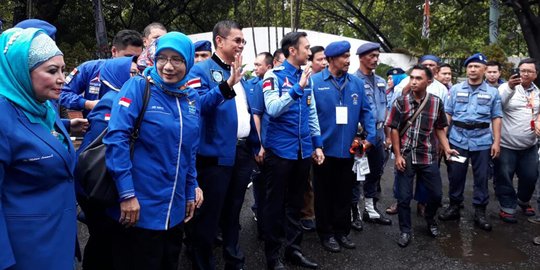 Tak ikut ke KPU, SBY doakan dan lepas rombongan pengurus Demokrat