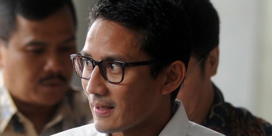 Ditanya soal reklamasi, Sandi jawab 'Mau tahu, apa mau tahu banget?'