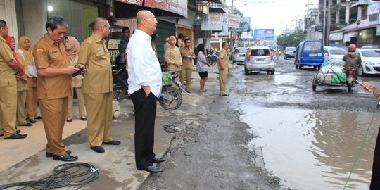 Soal jalan rusak, Wali Kota Medan salahkan Kemenpupera