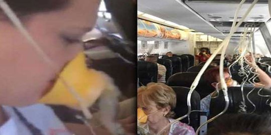 AirAsia Perth-Bali 'terjun' 20.000 kaki, awak kabin & penumpang panik