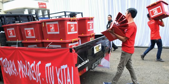 Daftar ke KPU, partai-partai ini 'jual' nama Jokowi di 