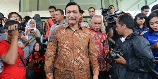 Menko Luhut soal 3 tahun Jokowi-JK: Baru 3 tahun jadi target belum semua tercapai