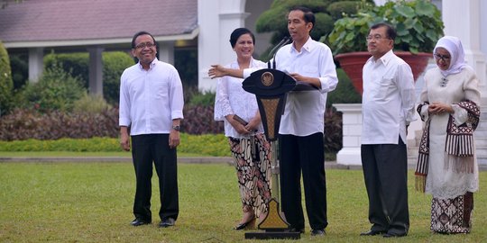 Puja puji anak buah di 3 tahun pemerintahan Jokowi-JK