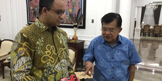 Pesan JK ke Anies: Jangan kayak Medan itu jalan lubang-lubang