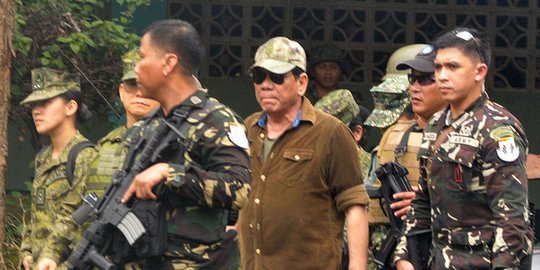 Habisi pimpinan Maute, Duterte deklarasi kemenangan di Marawi