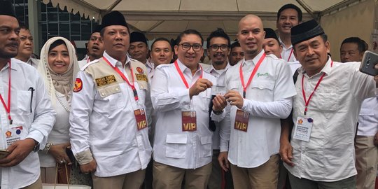 Dekat dengan Prabowo, Ahmad Dhani dapat jabatan strategis di Gerindra