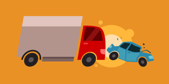 Mabuk, sopir angkot luka-luka usai tabrak mobil boks di 