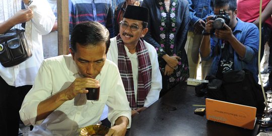 Cerita kecintaan Jokowi terhadap kopi nusantara