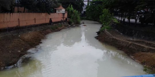 Banyak ikan mati Sungai Ampal di Balikpapan diduga 