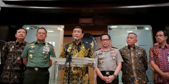 Sebelum diputuskan Jokowi, Wiranto akan bahas usul Densus 