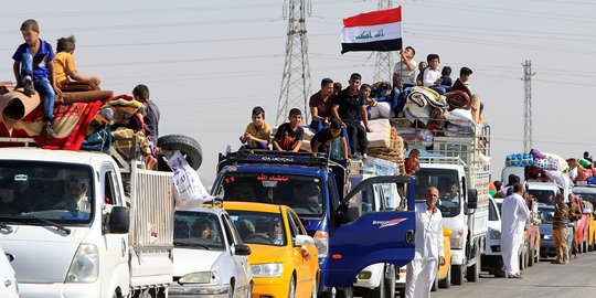 ISIS runtuh, ribuan warga Irak kembali ke Hawiza