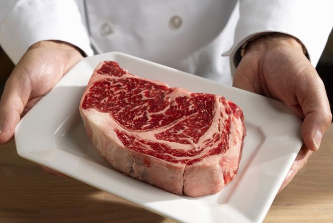 ilustrasi steak