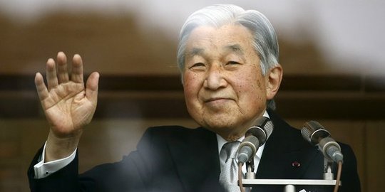 Kaisar Jepang Akihito akan lengser akhir Maret 2019