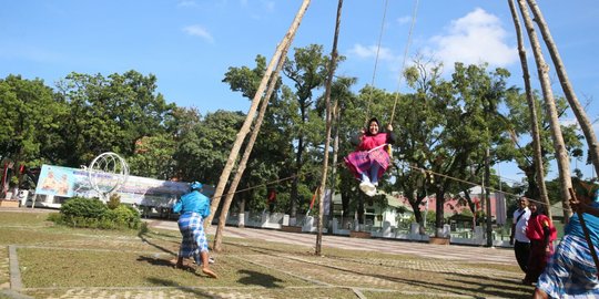 Mattojang, ayunan tradisional pemacu adrenaline dari Sulsel