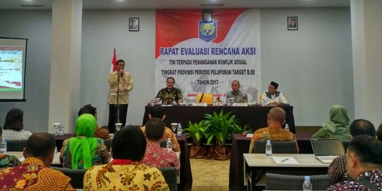 Ditjen Polpum selenggarakan rapat evaluasi penanganan konflik daerah