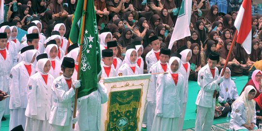 Semarak kirab Hari Santri Nasional 2017