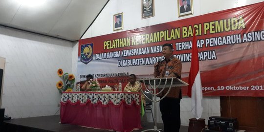 Antisipasi pengaruh asing, Polpum Kemendagri bekali keterampilan pemuda Papua