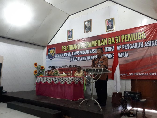 pelatihan keterampilan pemuda papua