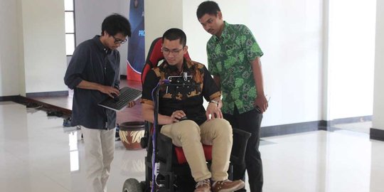 Kelompok riset Universitas Brawijaya ciptakan kursi roda pintar untuk difabel