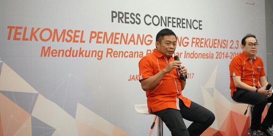 Bos Telkomsel sebut harga frekuensi 2.3 GHz Rp 1 triliun masuk akal