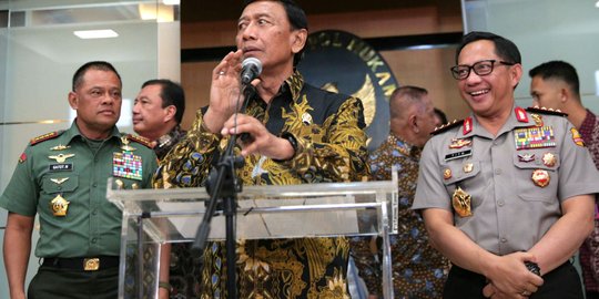 Wiranto sebut usulan Densus Tipikor warning buat KPK perbaiki kinerja