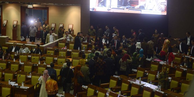 3 Fraksi menolak, paripurna pengesahan Perppu Ormas 