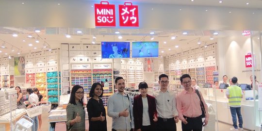 Miniso buka toko online di lima e-commerce terkemuka