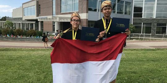 2 Pelajar di Tangerang ubah limbah rambut jadi cat besi antikarat