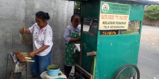 Sate kere jadi salah satu hidangan favorit pernikahan Kahiyang Ayu